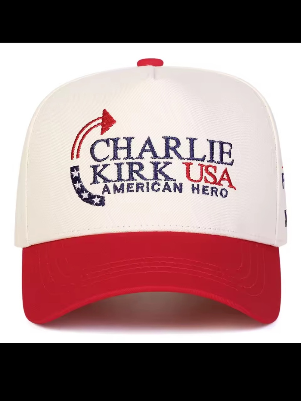 CHARLIE KIRK AMERICAN HERO HAT LIMITED EDITION